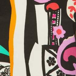 Pre Owned قميص إيتروا قطن مطبوع متعدد الألوان بياقة دائرية مقاس صغير