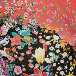 Pre Owned Etro Multicolor Printed Jersey Maxi Dress S