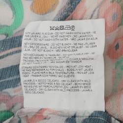 Etro Multicolor Printed Button Front Blouse M