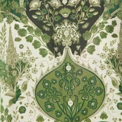 Pre Owned Etro Green Floral Print Silk Artica Oversized Shirt S 