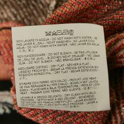 Etro Multicolor Patterned Knit Midi Skirt M