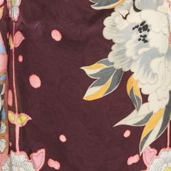 Etro Multicolor Printed SIlk Kaftan Top (One Size)