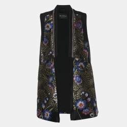 Etro Multicolor Floral Brocade Fabric Jacket S