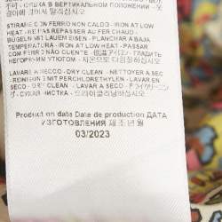 Pre Owned Etro Multicolor Floral Print Sleeveless Wrap Top M