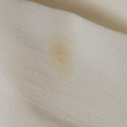 مملوكة مسبقًا Etro Cream Silk Full Sleeves Shirt M