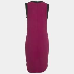 Pre Owned Etro Multicolor Paisley Print Crepe Sleeveless Midi Dress M