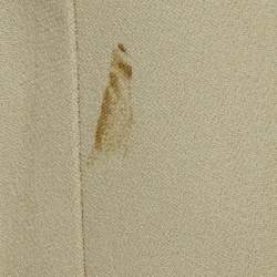 Pre Owned Etro Beige Crepe Formal Trousers L 