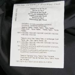 Pre Owned Etro Multicolor Paisley Print Silk Mini Dress M