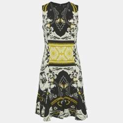 مملوكة مسبقًا Etro Multicolour Paisley Print Crepe Mini Dress M
