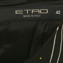 مملوكة مسبقًا Etro Multicolour Paisley Print Crepe Mini Dress M