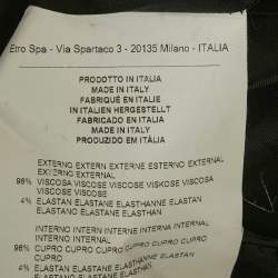 مملوكة مسبقًا Etro Multicolour Paisley Print Crepe Mini Dress M