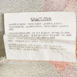 Pre Owned Etro Multicolor Floral Print Jersey Mini Dress S