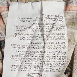 Pre Owned Etro Multicolor Paisley Print Jersey Top S