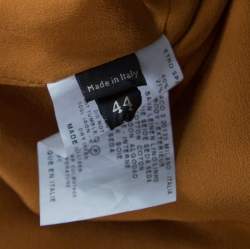 Pre Owned Etro Multicolor Floral Printed Linen Wrap Dress L 