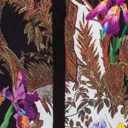 Pre Owned قميص إيترو أكمام طويلة حرير طباعة زهور متعدد الألوان L