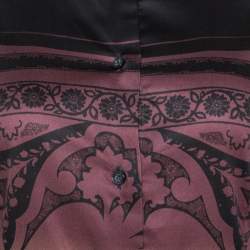 Pre Owned Etro Multicolor Gradient Printed Stretch Cotton Shirt S