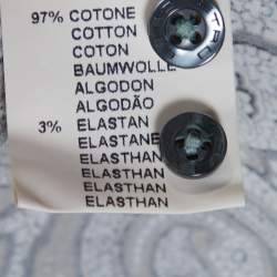 Pre Owned قميص إترو قطن سترتش طباعة زهو وبيزلي متعدد الألوان M