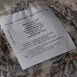 مملوكة مسبقًا توب إيترو حرير كريمي مورد مقدمة مفتوحة برقبة حمالات مقاس متوسط - ميديوم