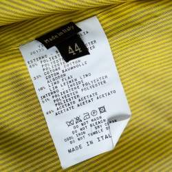 Pre Owned Etro Vintage Brown Floral Jacquard Coat M