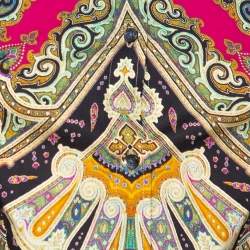 Pre Owned Etro Multicolor Paisley Print Stretch Cotton Shirt S