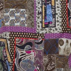 Etro Multicolor Paisley Printed Button Front Fitted Shirt L
