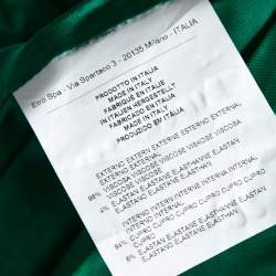 Pre Owned Etro Multicolor Paisley Printed Stretch Crepe Sheath Dress S