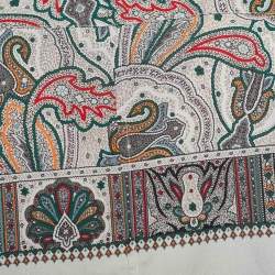 مملوكة مسبقًا Etro Multicolor Printed Cotton Button Front Shirt L