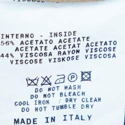 مملوكة مسبقًا Etro Multicolor Satin Sleeveless Top S