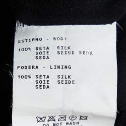 مملوكة مسبقًا Etro Grey Printed Silk Sequin Embellished Maxi Dress M