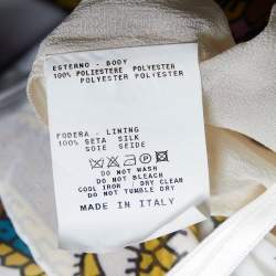 مملوكة مسبقًا Etro White Paisley Printed Chiffon Embellished Sleeve Maxi Wrap Dress M