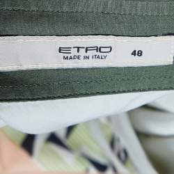 Etro Multicolor Printed Cotton Shirt L