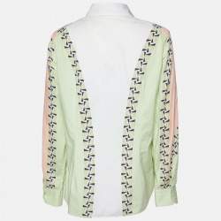 Etro Multicolor Printed Cotton Shirt L