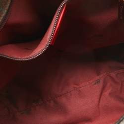 Etro Brown Paisley Print Coated Canvas Backpack   