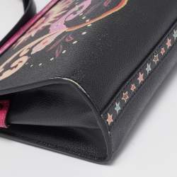 Etro Multicolor Printed Coated Canvas Frame Crossbody Bag