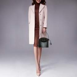 Pre Owned Etro Black Leather Mini Saturno Bucket Bag