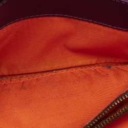 Pre Owned Etro Multicolor/Paisley Coated Canvas and Croc Embossed Logo Continental Wallet