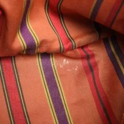 Pre Owned Etro Brown Paisley Embossed Leather Tote