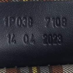 Pre Owned Etro Multicolor Logo Embroidered Velvet and Rubber Trotter Frame Tote