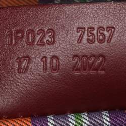 Pre Owned Etro Brown Paisley Print Coated Canvas Mini Love Trotter Tote