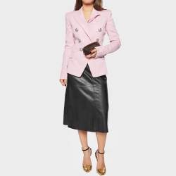 Pre Owned Etro Brown/Orange Paisley Print Coated Canvas Cosmetic Pouch