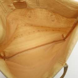 Pre Owned حقيبة قماش مزينة صفراء إيترو