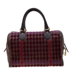 Etro Brown Paisley Printed Coated Canvas Sequins Boston Bag