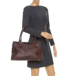 Pre Owned Etro Multicolor Paisley Printed Coated Canvas Tote