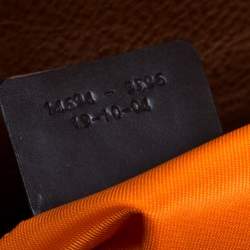 Pre Owned Etro Brown Leather Braided Handle Tassel Shoulder Bag