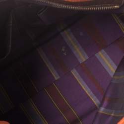 Pre Owned حقيبة يد إيترو جلد وكانفاس بيزلي متعددة الألوان