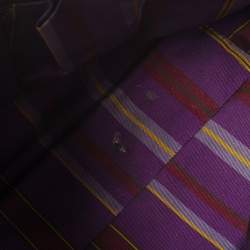 Pre Owned حقيبة يد إيترو جلد وكانفاس بيزلي متعددة الألوان