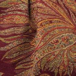 Pre Owned Etro Multicolor Paisley Canvas and Velvet Zip Detail Hobo