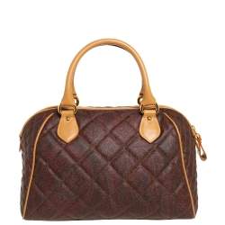 مملوكة مسبقًا حقيبة إيترو كانفاي مقوى بيزلي مطبوع وجلد بسحاب