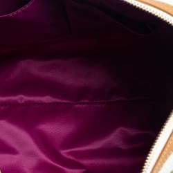 Etro Multicolor Floral Print Coated Canvas and Leather Boston Bag