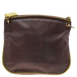 Pre Owned Etro Brown Paisley Print Coated Canvas Shoulder Bag